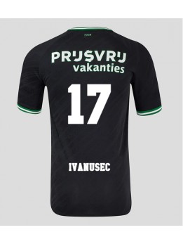 Feyenoord Luka Ivanusec #17 Gostujuci Dres 2024-25 Kratak Rukavima